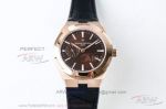 AAA Swiss Vacheron Constantin Overseas Automatic 37 MM Small Rose Gold Case Women's Leather Watch